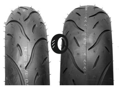 Foto pneumatico: HEIDENAU, K80 F+R 110/70 R17 54H Quattro-stagioni